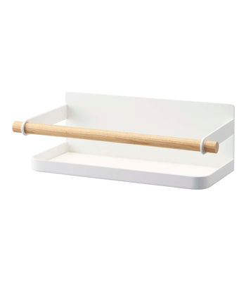 Yamazaki Tosca White Magnetic Kitchen Organization Rack + Reviews