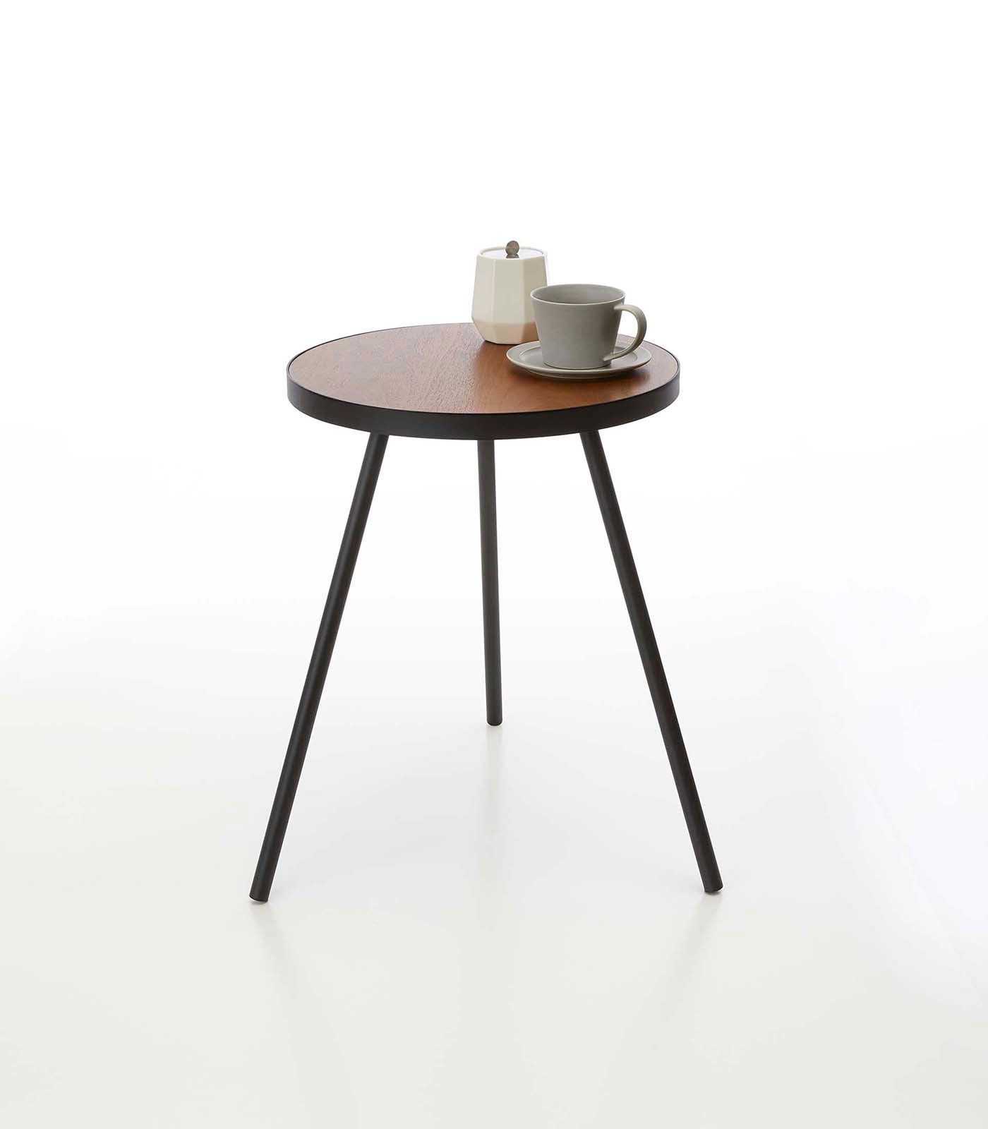 Side Table (20" H)  - Steel + Wood-image-7