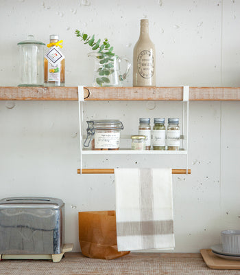 Hanging Organizer Kitchen Under-Cabinet Storage Shelf – Laxium