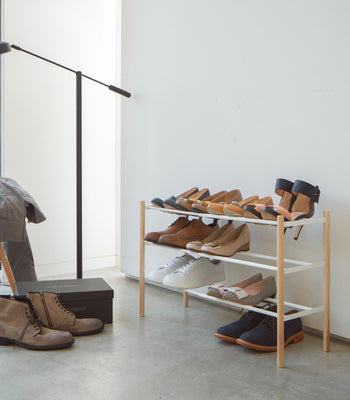 Yamazaki Slim Shoe Rack