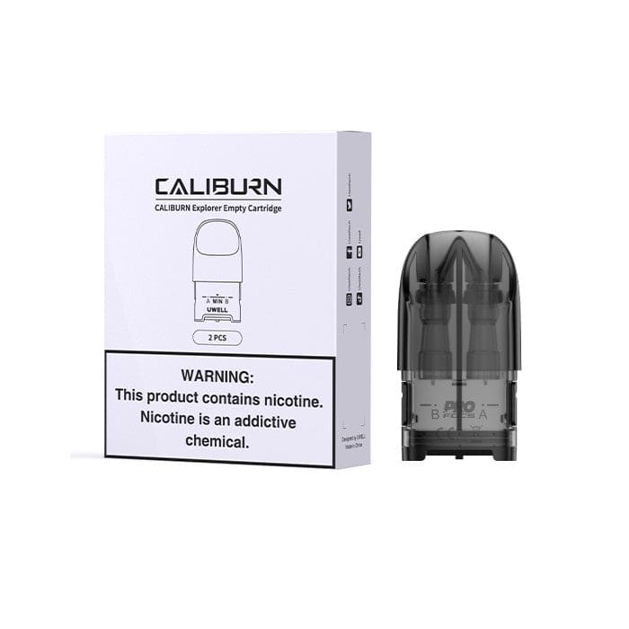 Uwell Caliburn Explorer Empty Replacement Pods