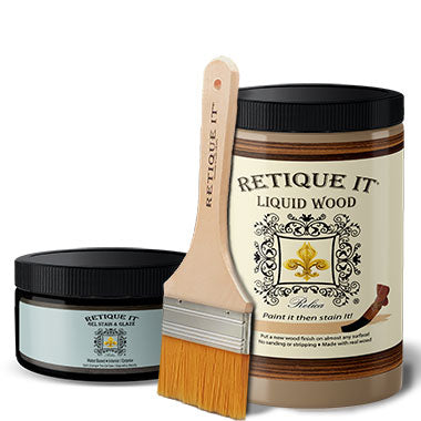 Liquid Wood Kit - Antique White Oil-based Stain