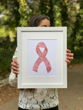 Pink Ribbon Print