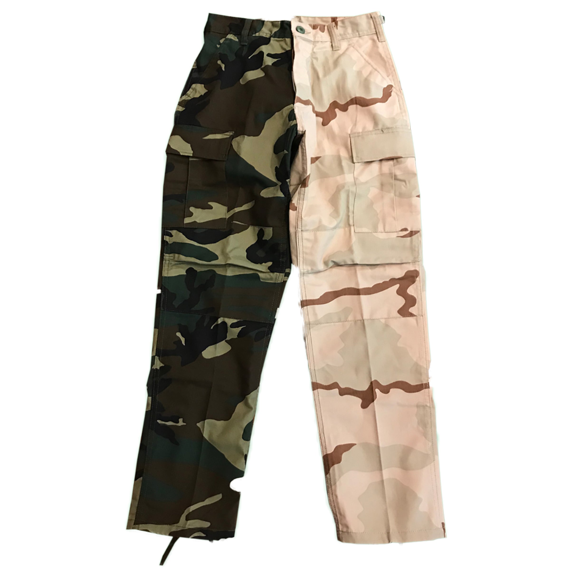 two tone camo pants