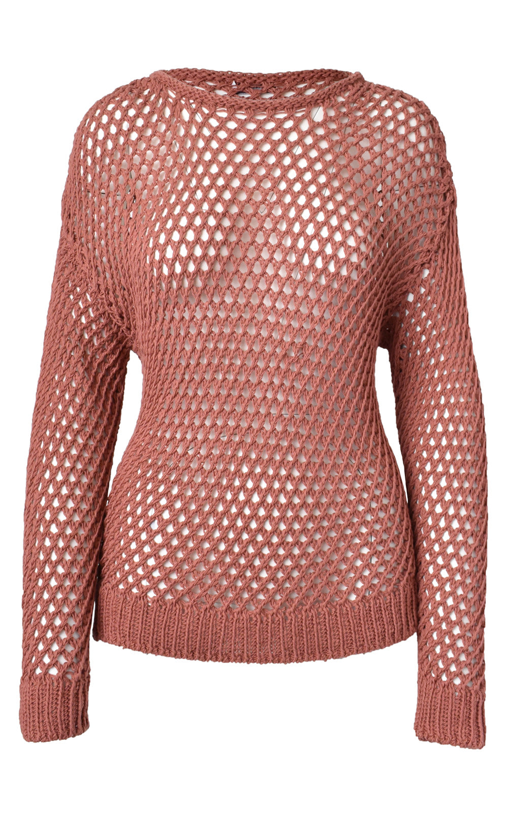 Fishnet Crochet Sweater