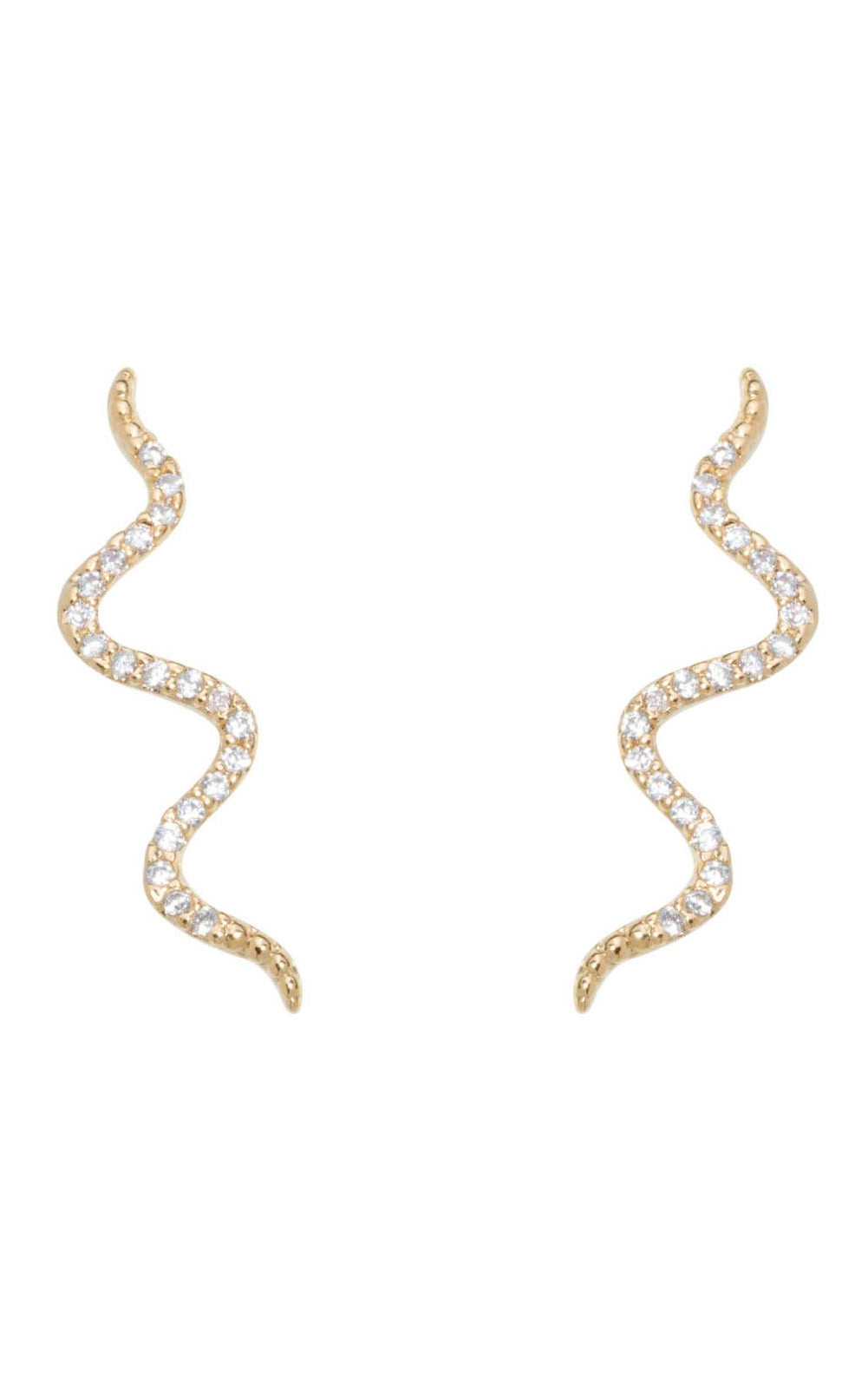 Serpent Climber Earrings