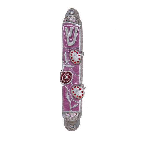 Pomegranate Fusion Pewter Mezuzah