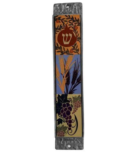 Seven Species Mezuzah