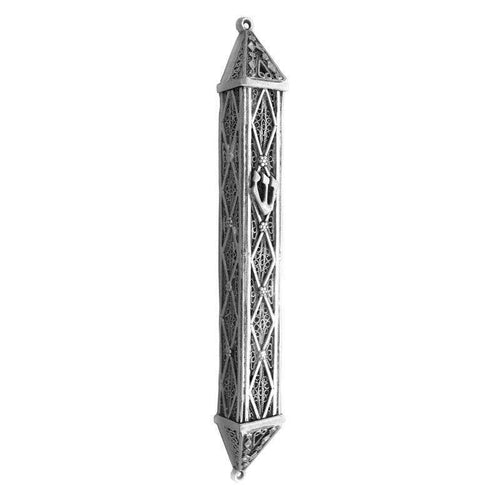 Silver Mezuzah - Argyle