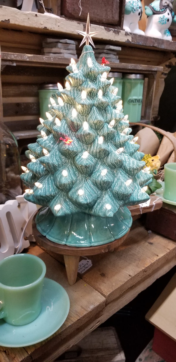 Ceramic Christmas Tree Gnome – Now and Then of Rockmart, Inc