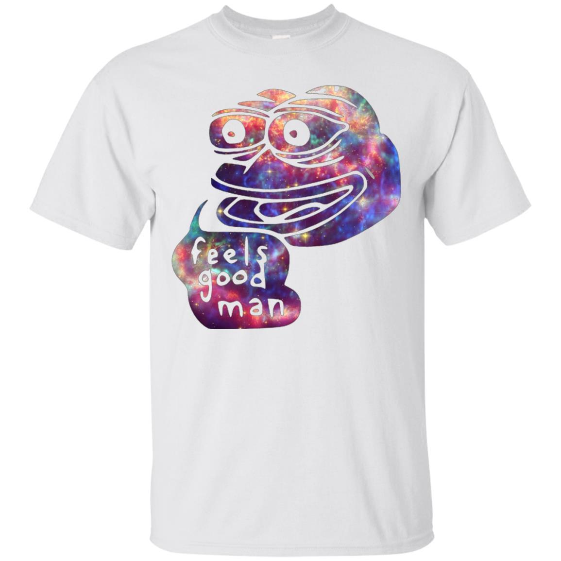 Rare Dank Meme Shirt Cosmic Galaxy Feels good Pepe T-Shirt