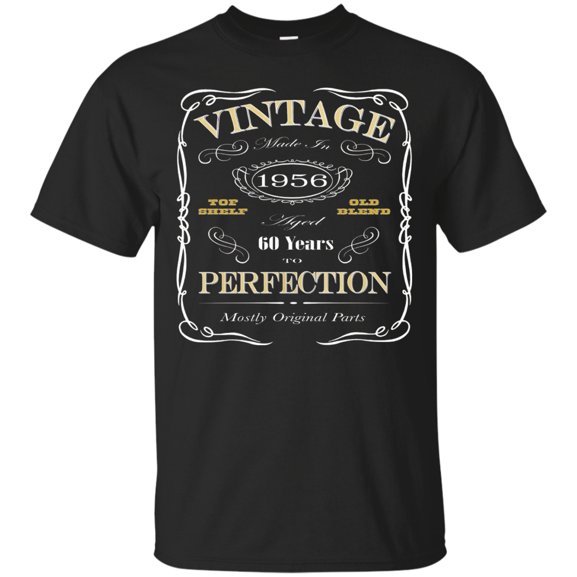 60th Birthday Gift T-Shirt - Born In 1956 - Vintage