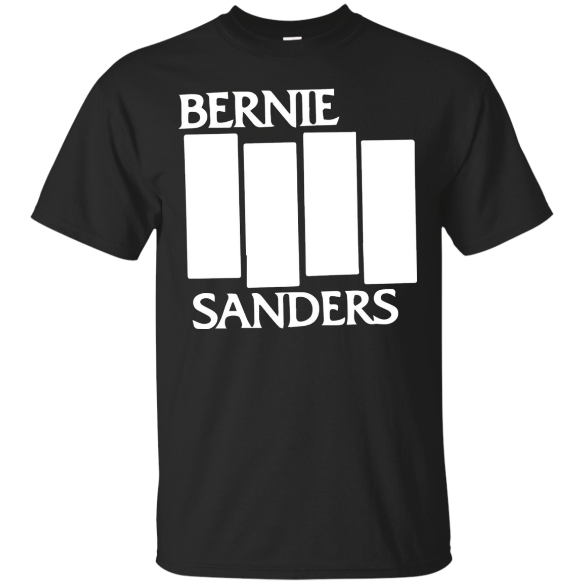 Bernie Sanders black flag cool T shirt 2016