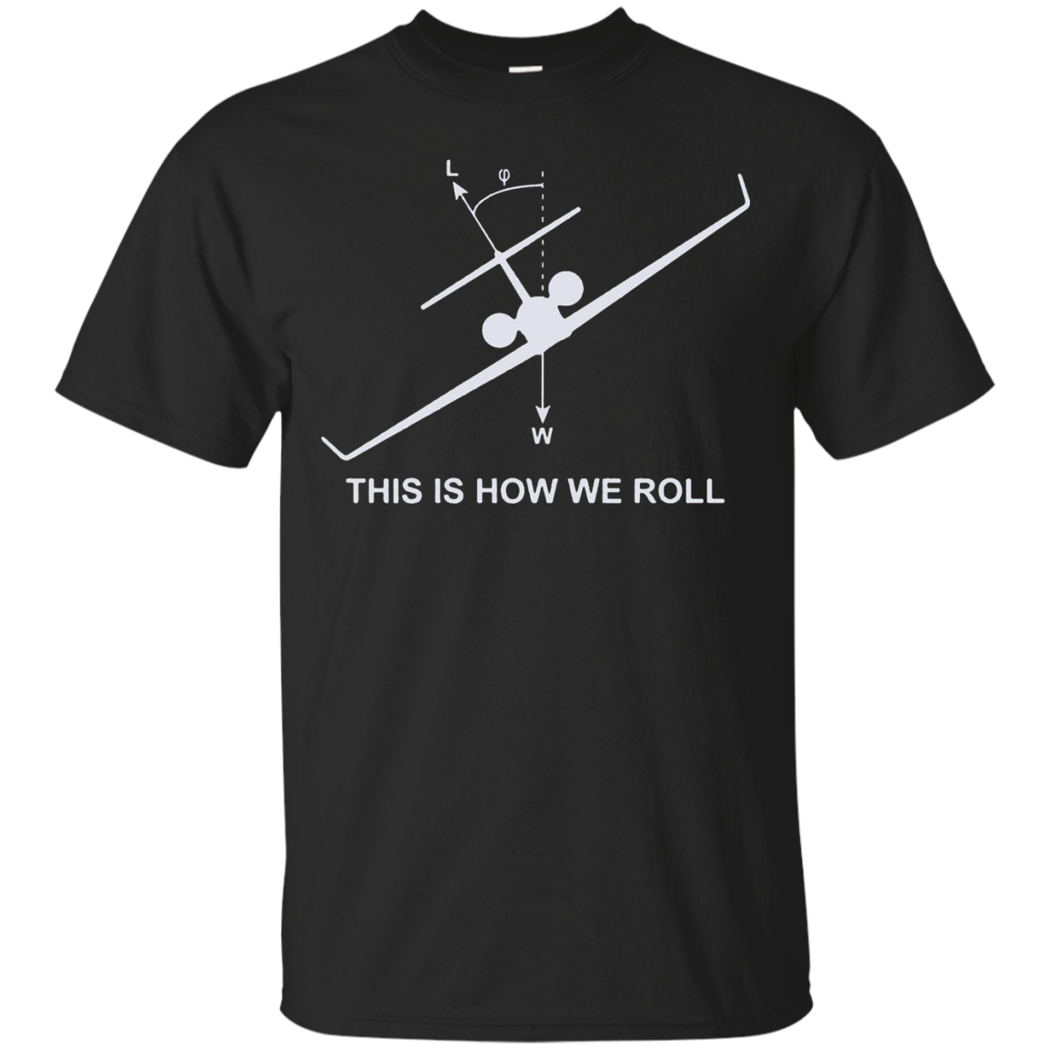 This is how we roll Aviation Pilot Cool T-shirt 2016