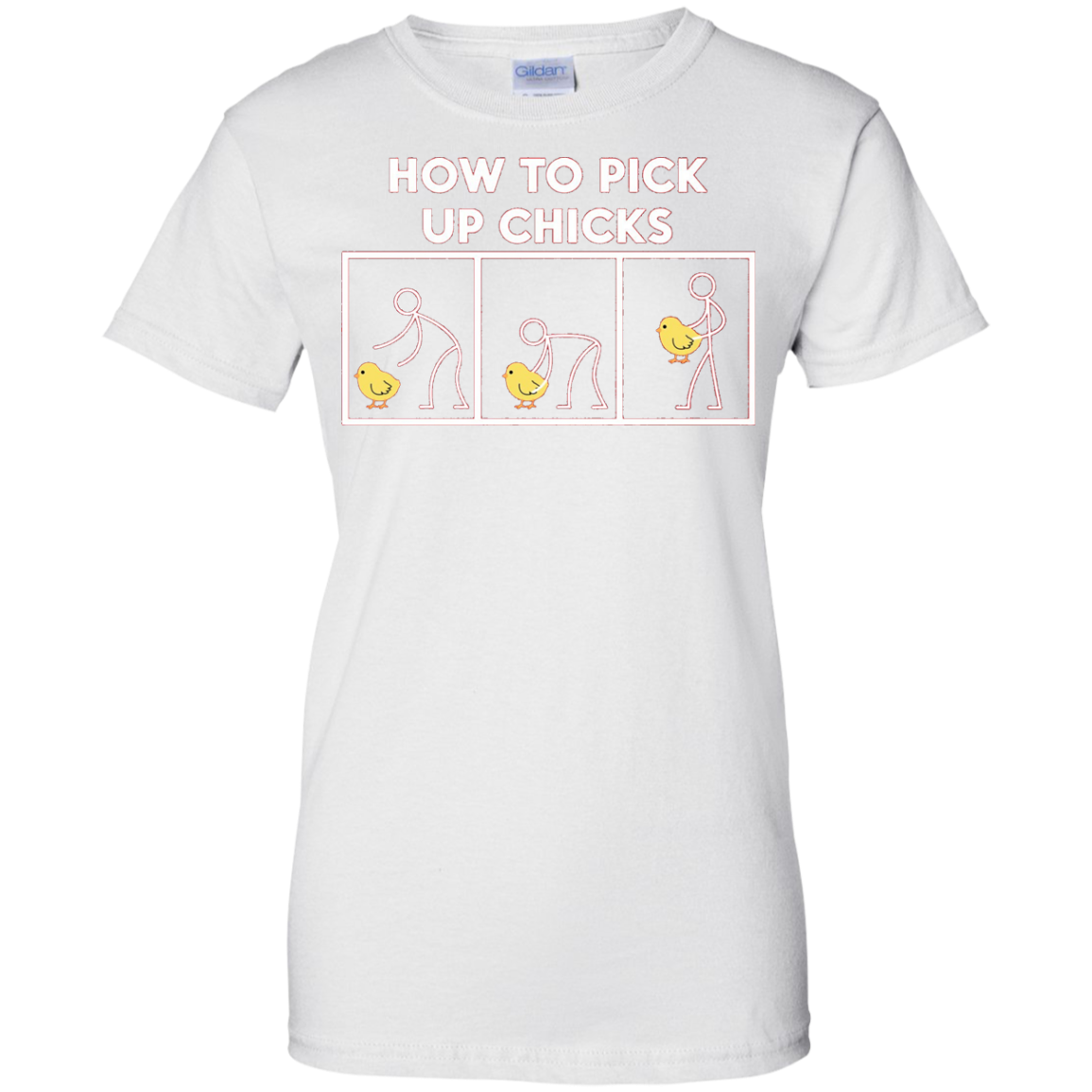 How To Pick Up Chicks T Shirt Shirt Design Online 