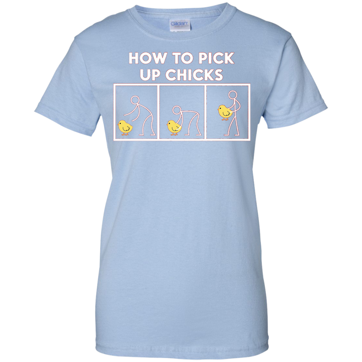 How To Pick Up Chicks T Shirt Shirt Design Online 