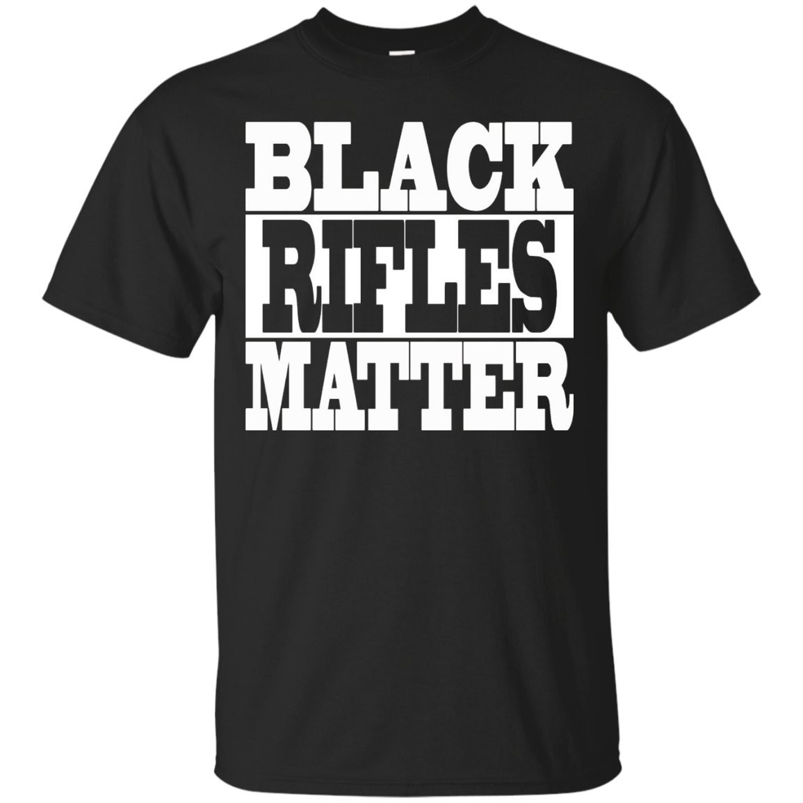 Black Rifles Matter AR-15 T Shirt AR15 TShirt