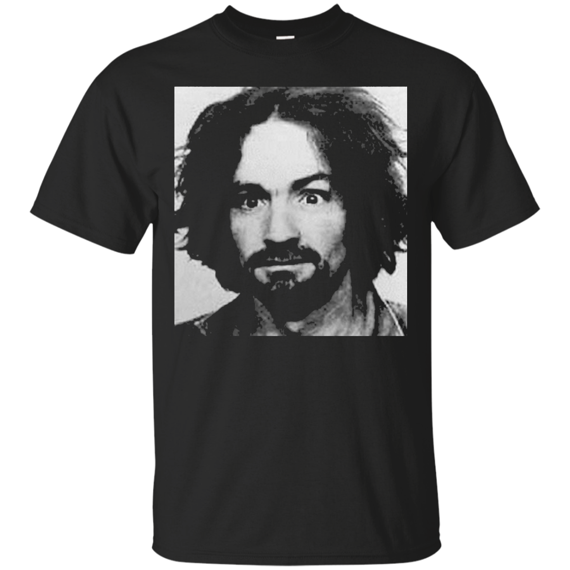 Charles Manson Mugshot Shirt