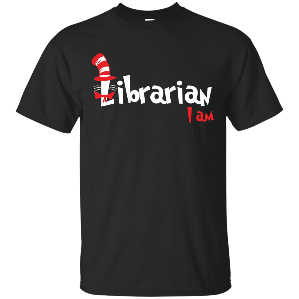 read across america - i am librarian shirt