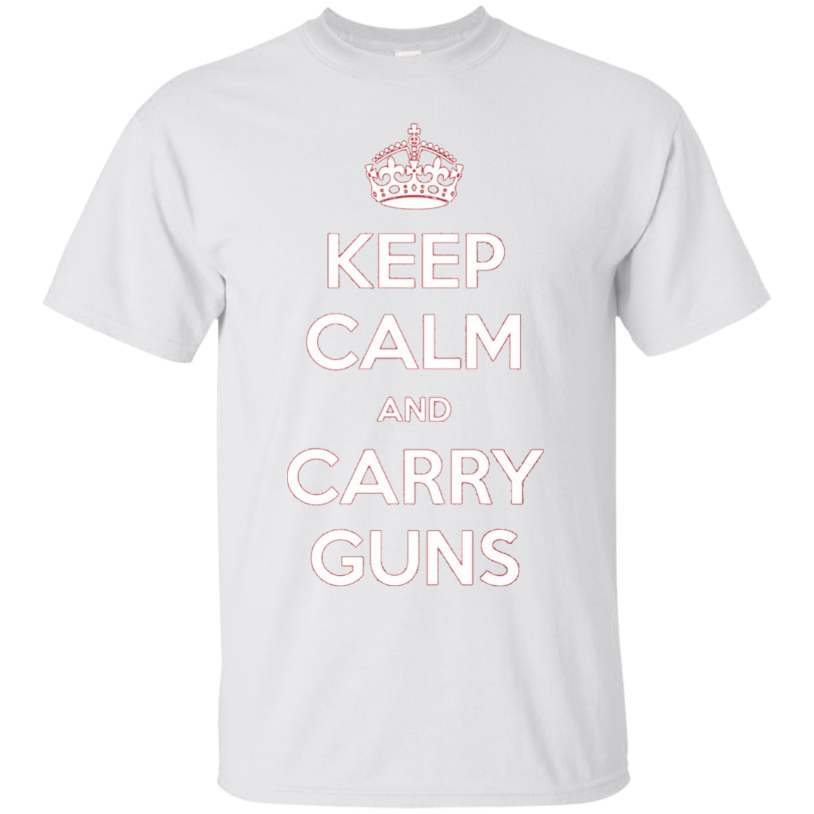 Keep Calm and Carry Guns T-Shirt