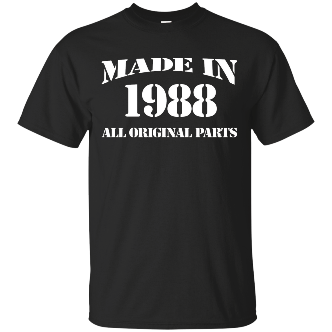 28th Birthday Gift Made In 1988 All Original Parts T-Shirt