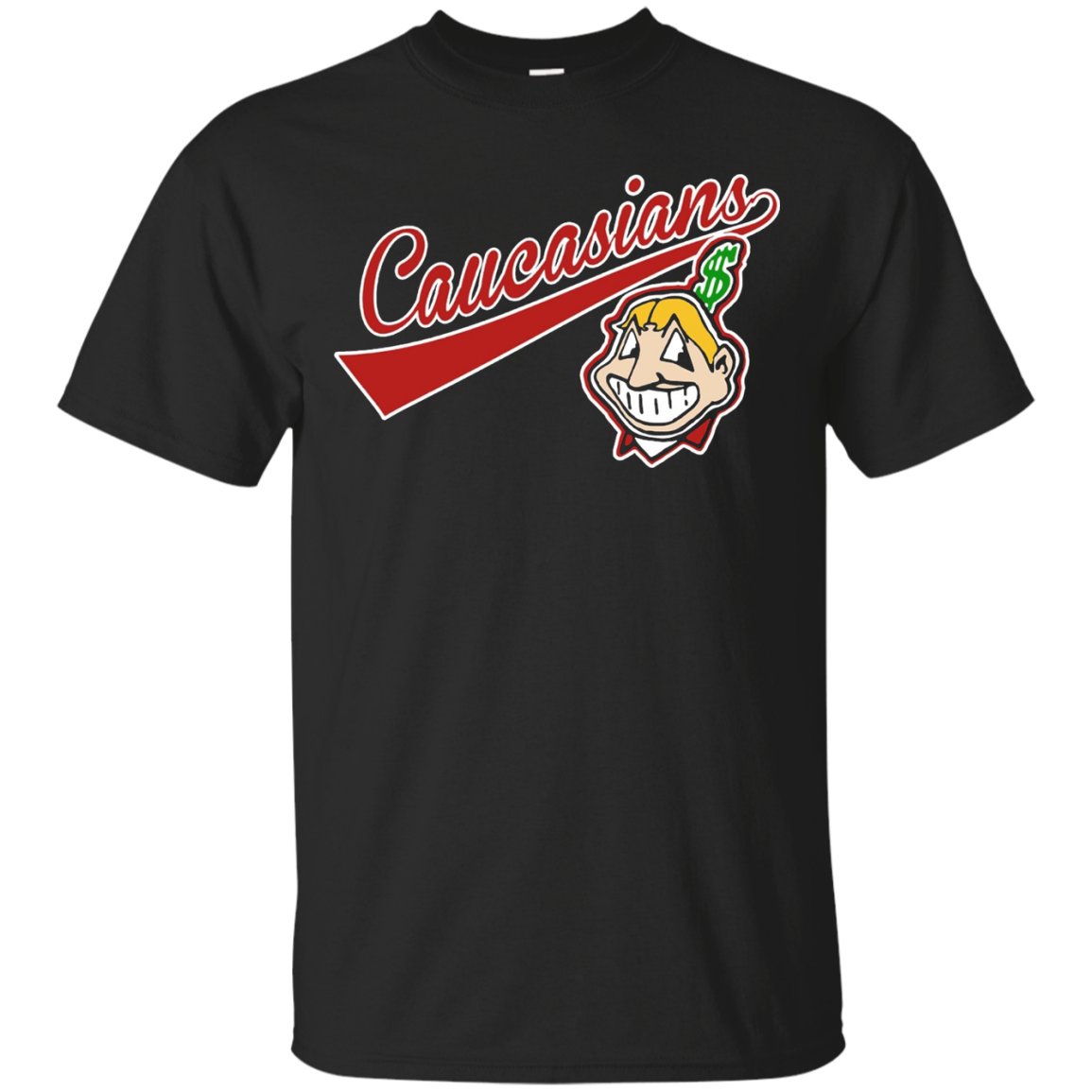 Cleveland Caucasians Native Go Indians T-Shirt