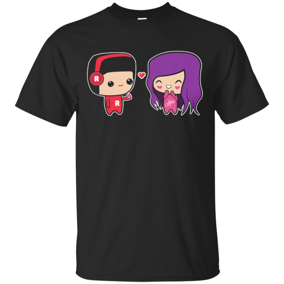 I Has Cupquake & Red Chibi Characters" T-shirt!