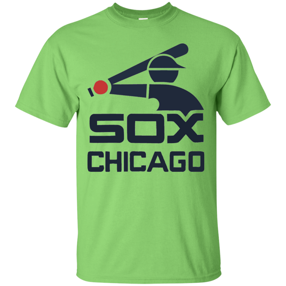 Love Chicago's White Baseball Team Sox T Shirt