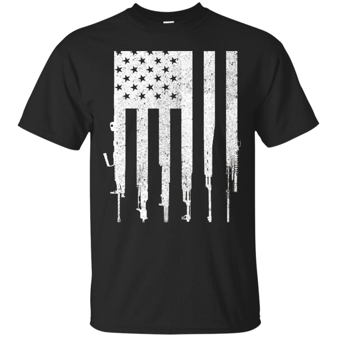 Men’s Rifle American Flag Shirt Gun Rights T Shirt – Shirt Design Online