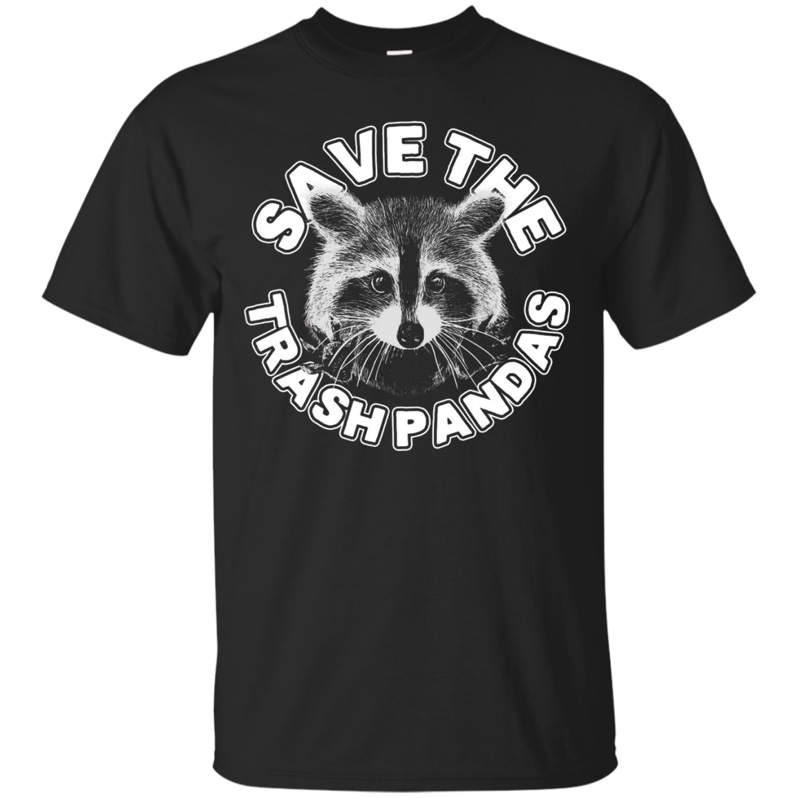 Save the Trash Pandas Raccoon Animal T-shirt