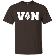 Vin Scully Microphone T-Shirt