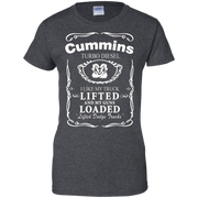 Cummins Turbo Diesel Like My Truck Lifted,My Guns Loaded T-Shirt