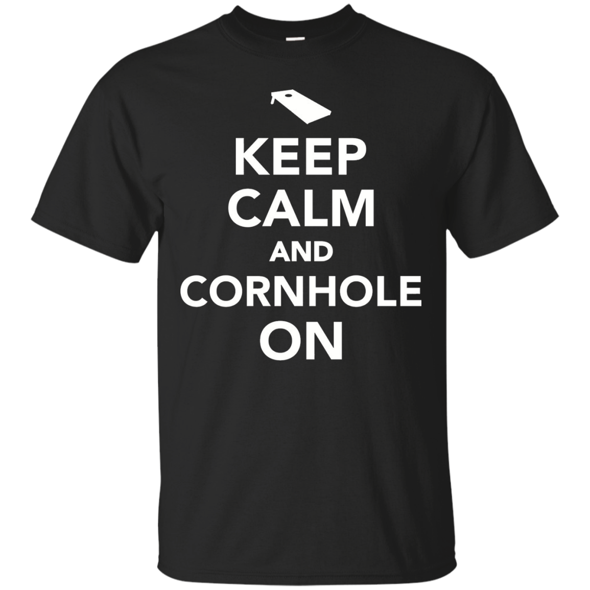 Keep calm and cornhole on T-Shirt