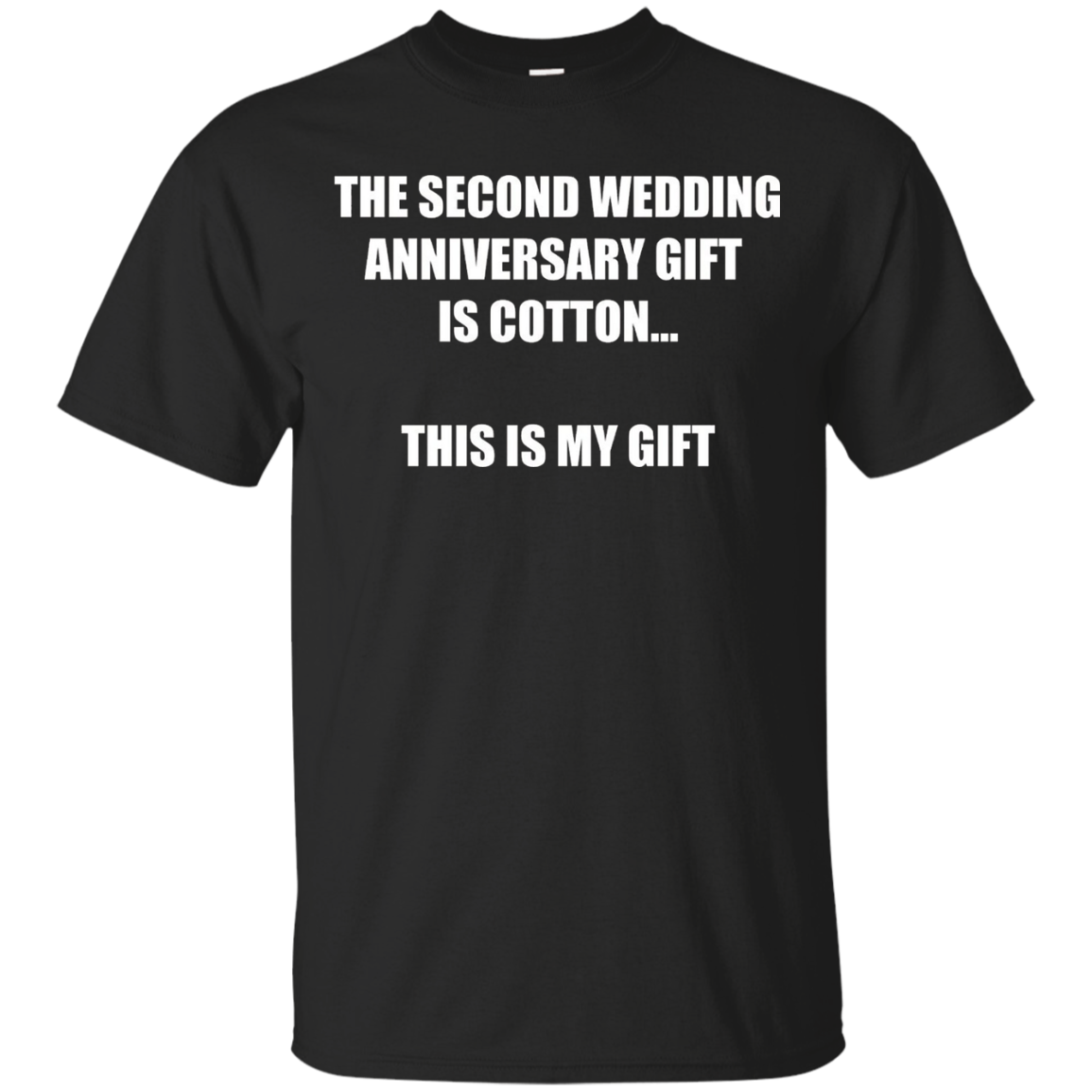 the Second Wedding Anniversary Gift Is Cotton For Him & Her