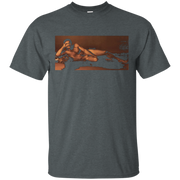 Burt Reynolds Iconic Playgirl Pose on a Tee Shirt