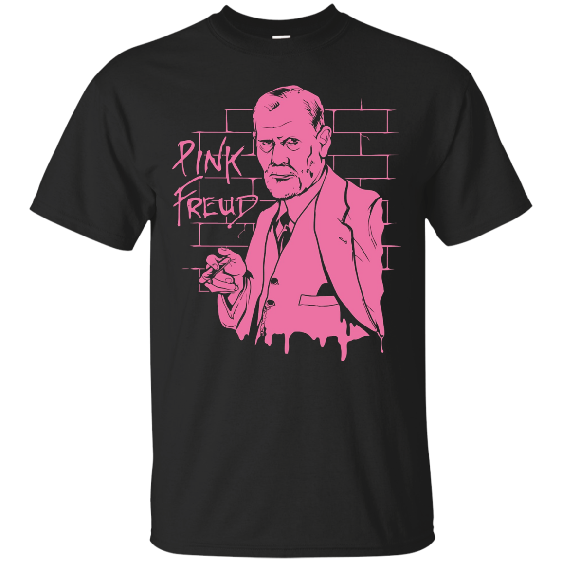 DeBran Shirts Pink Freud T-Shirt