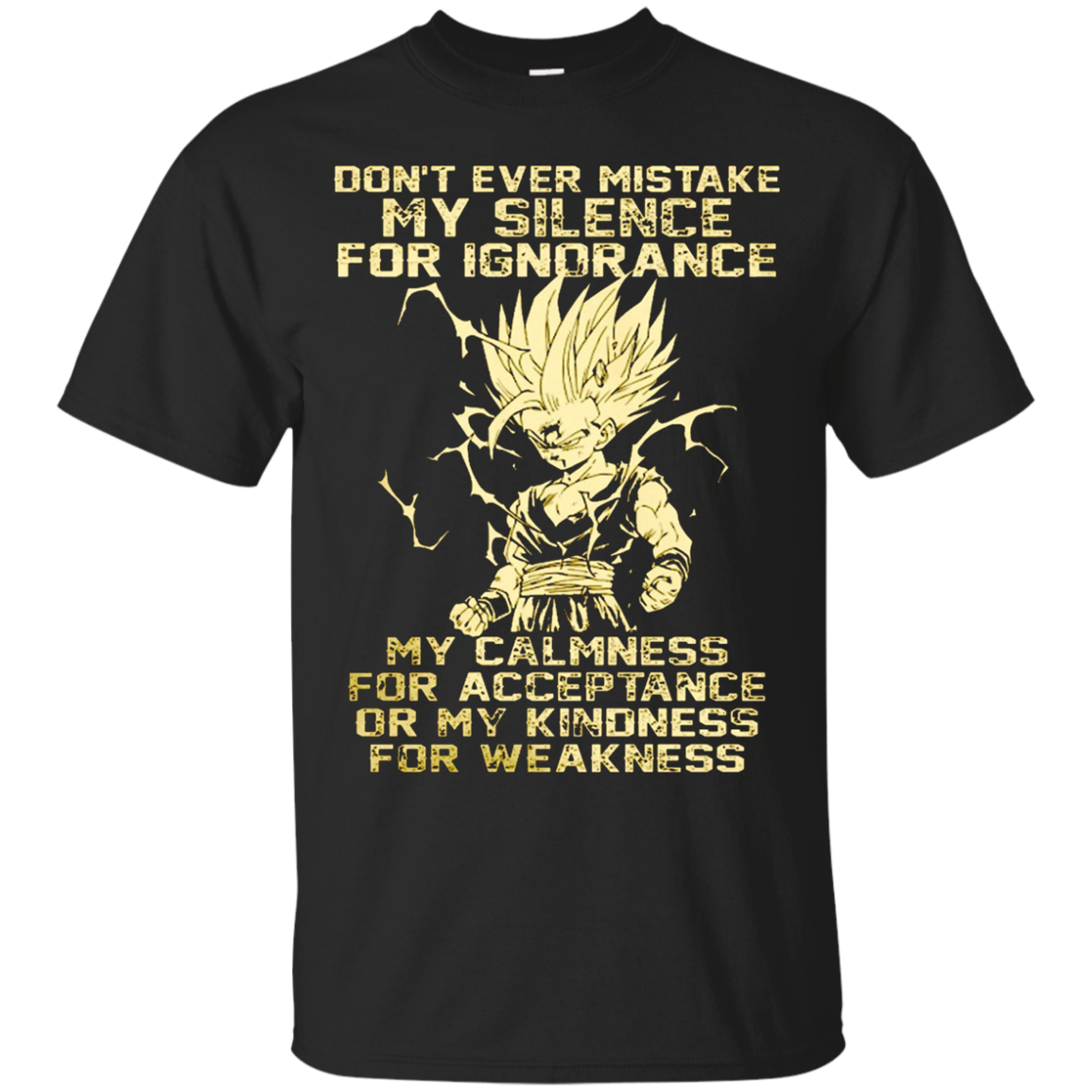 Don't Ever Mistake My Silence For Ignorance T-Shirt