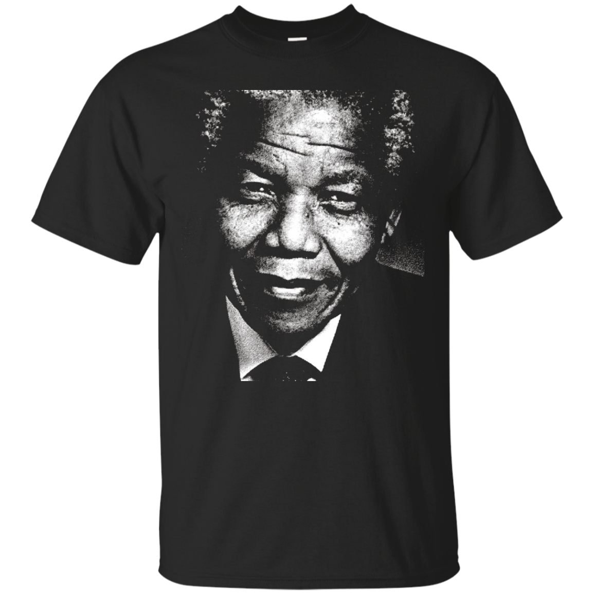 Nelson Mandela South African President Portrait T-Shirt