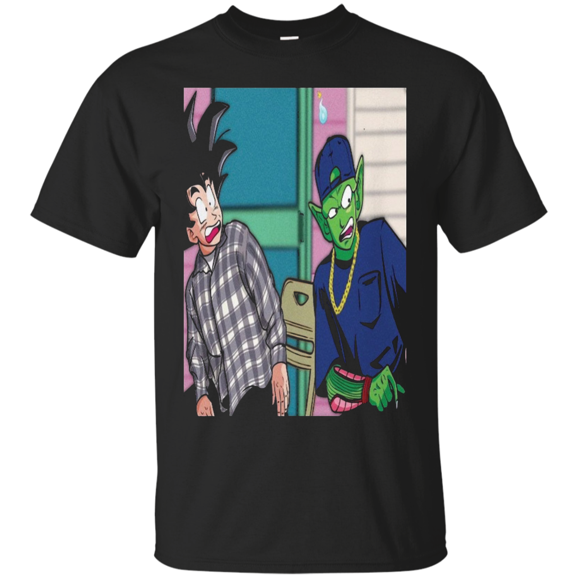 Songoku and Piccolo T shirt - Funny Childhood t shirt