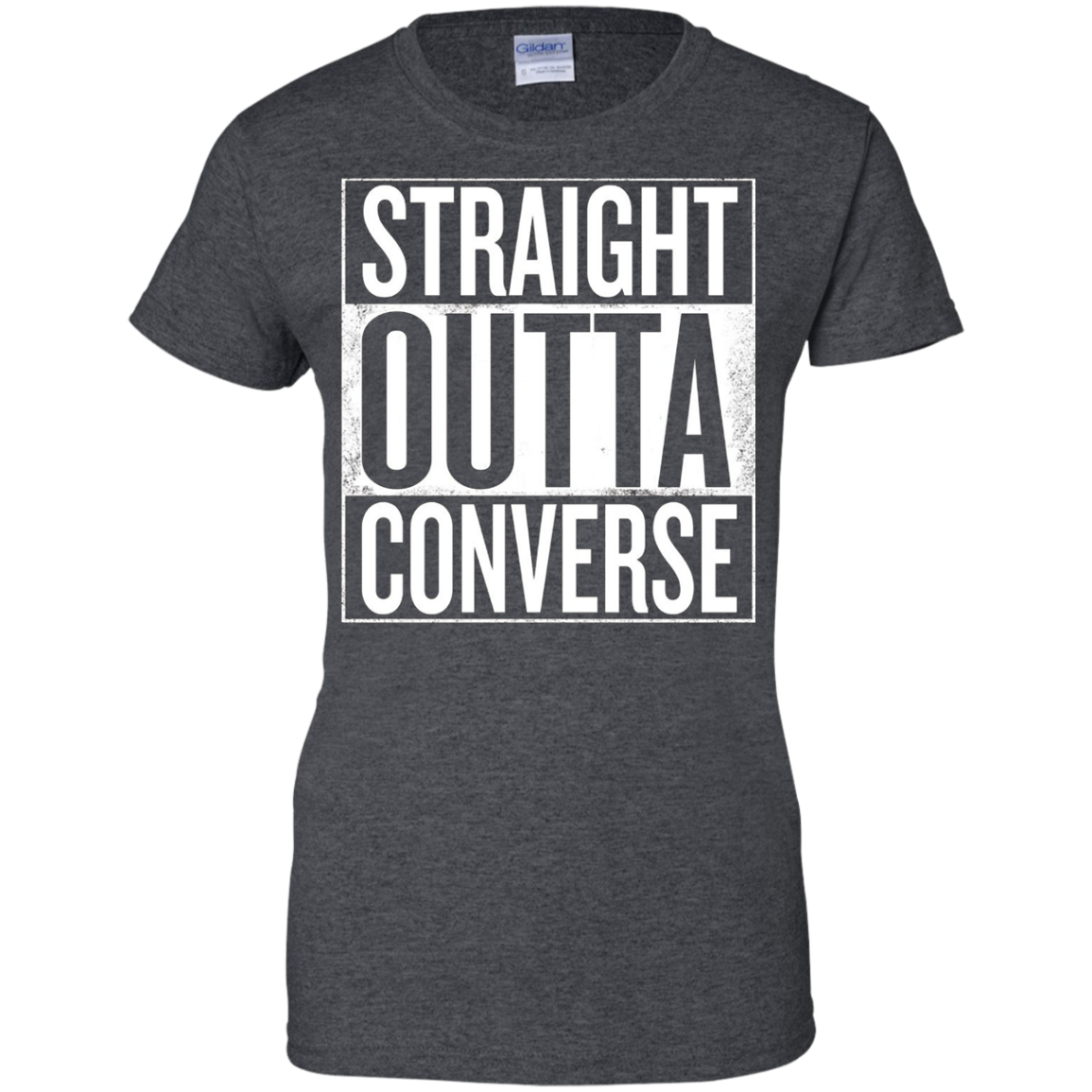 Straight Outta Converse T Shirt Shirt Design Online