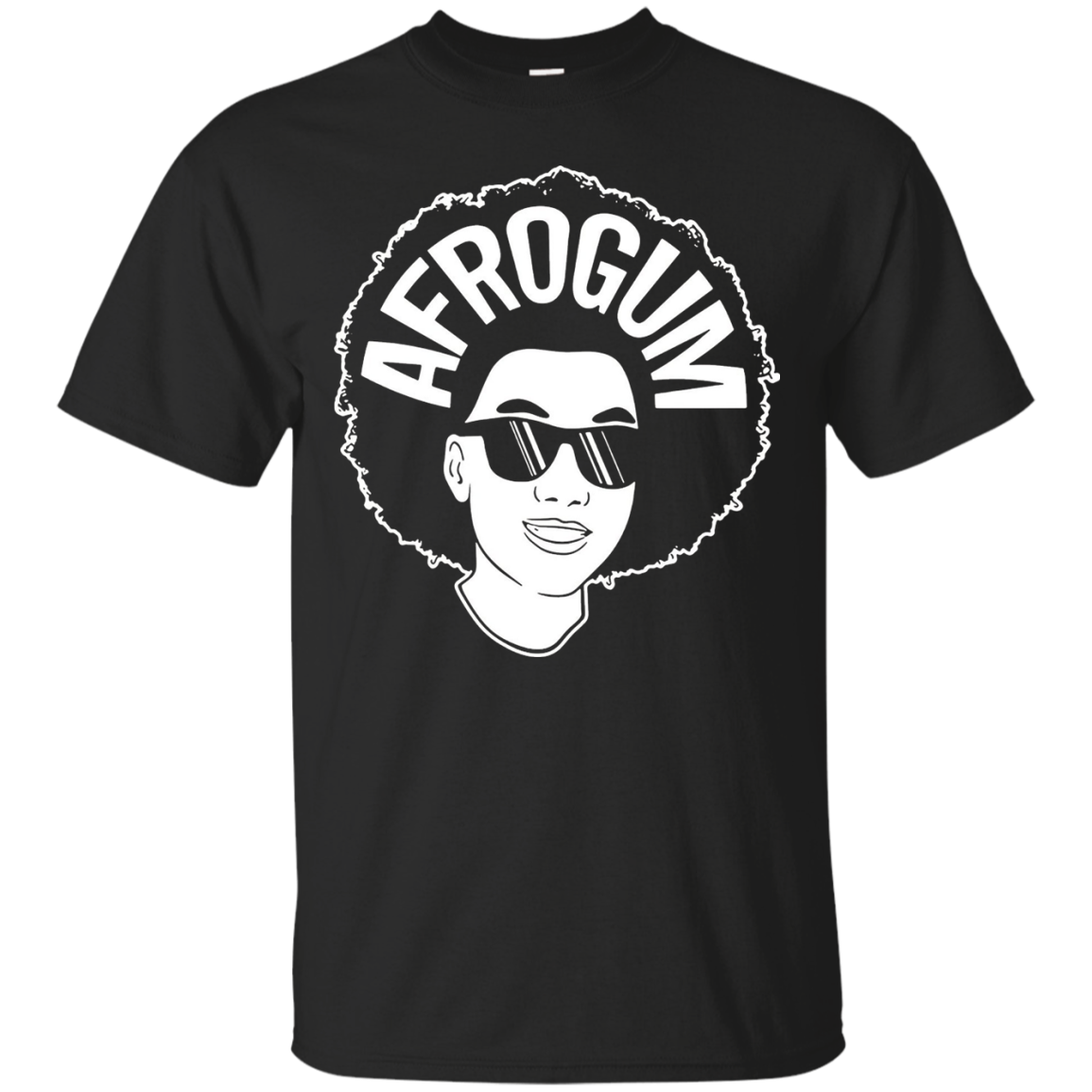 AfroGum shirt for men and women - Black Red Blue colors