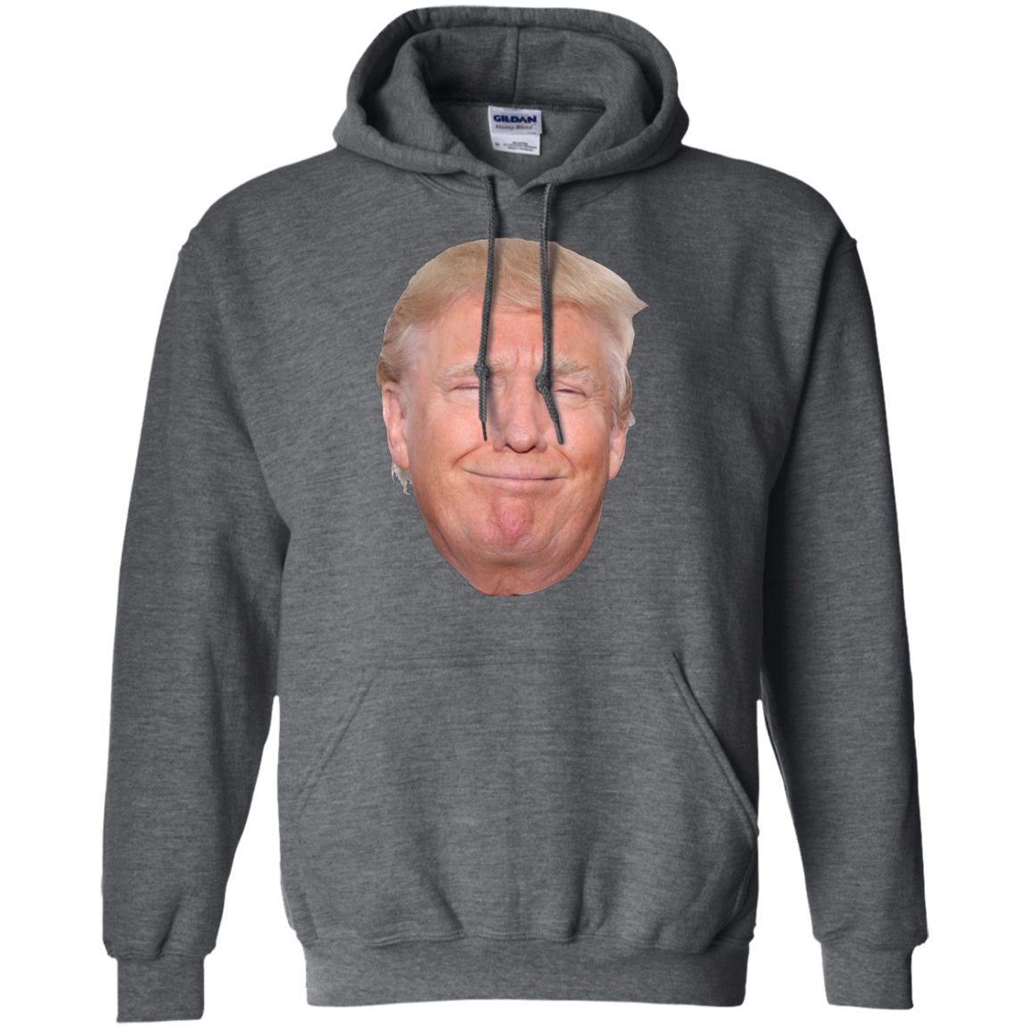 Donald Trump Head Funny Smiling Face T-Shirt – Shirt Design Online