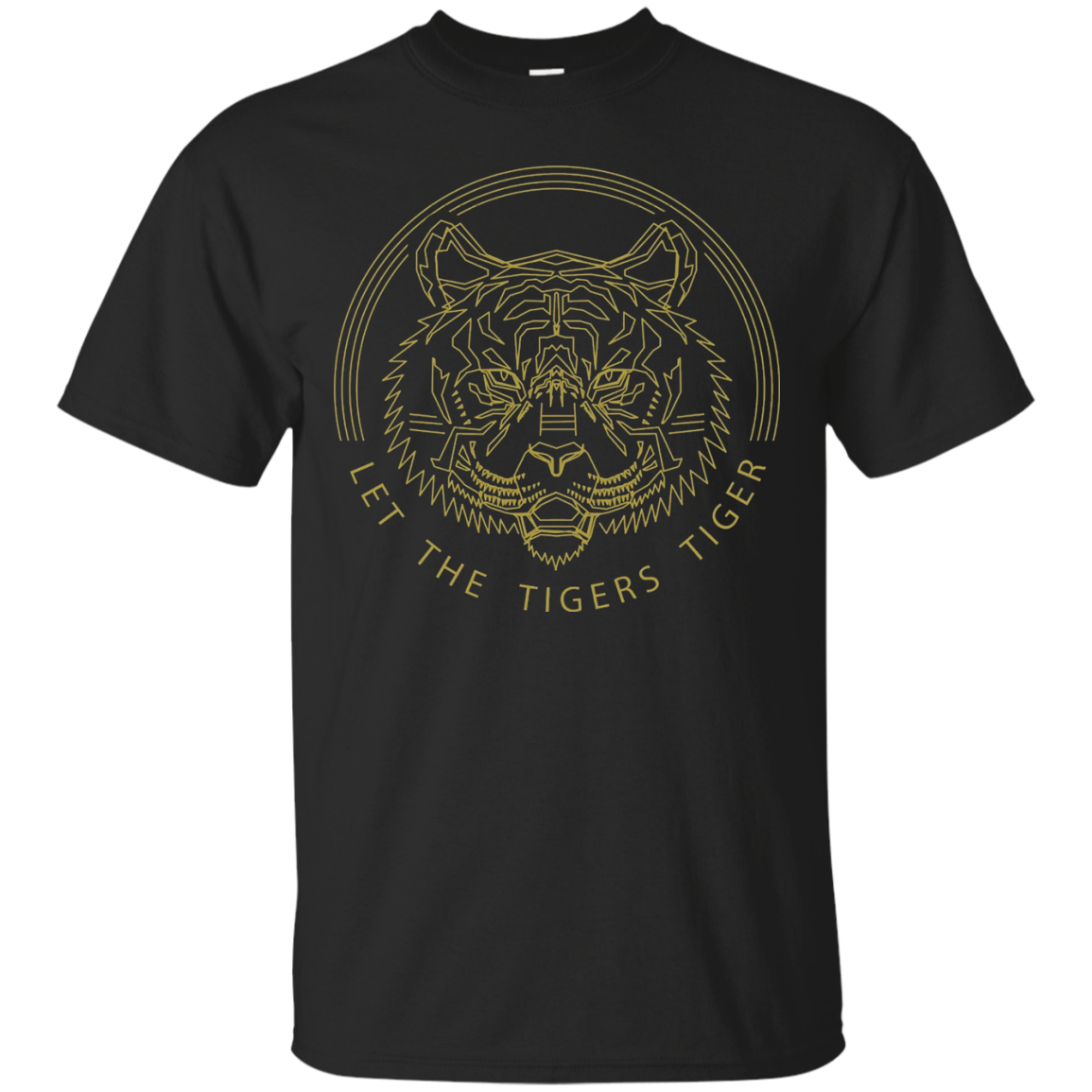 Let The Tigers Tiger Shirt GMM Let The Tigers Tiger T-Shirt