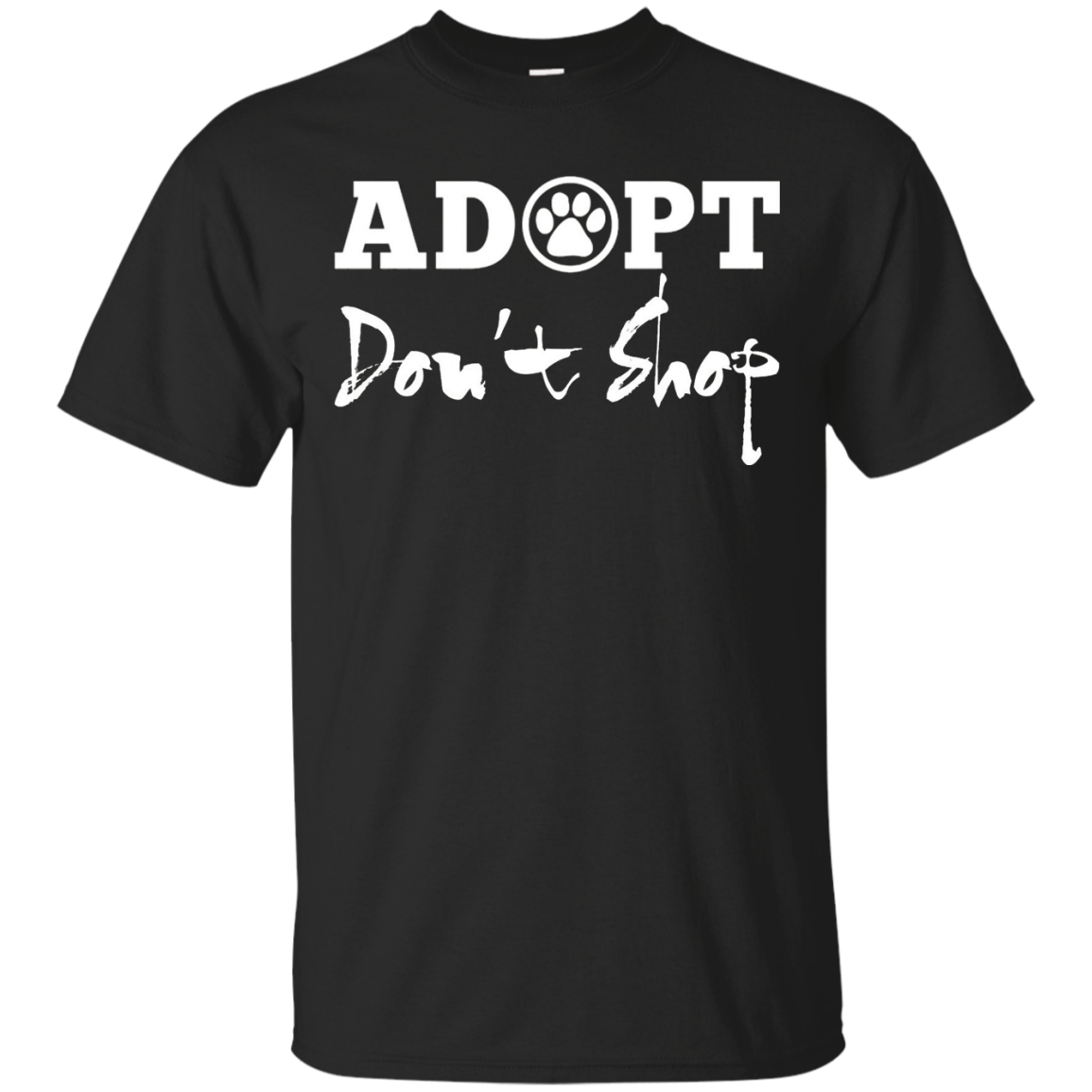 Adopt Don't Shop Shirt Animal Funny Gifts Dog Rescue T-Shirt