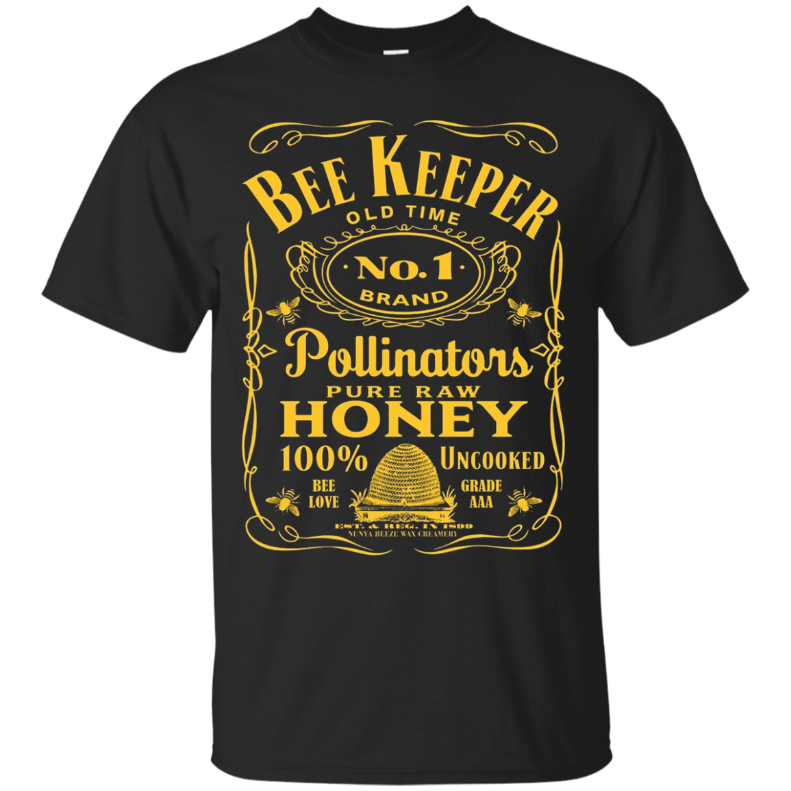 Beekeeper T-Shirt Beekeeping Shirt Old Time Honey