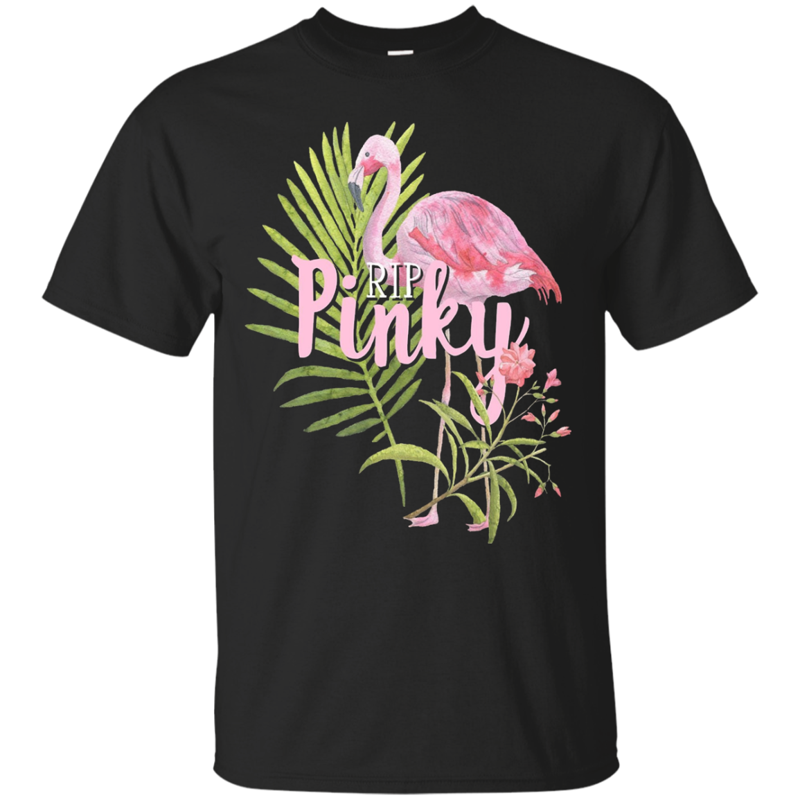 Pink Flamingo Shirt Watercolor Memorial Pinky Animal Rights