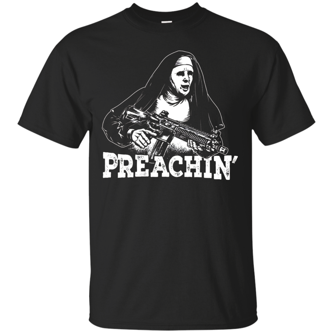 Preachin Funny Tee