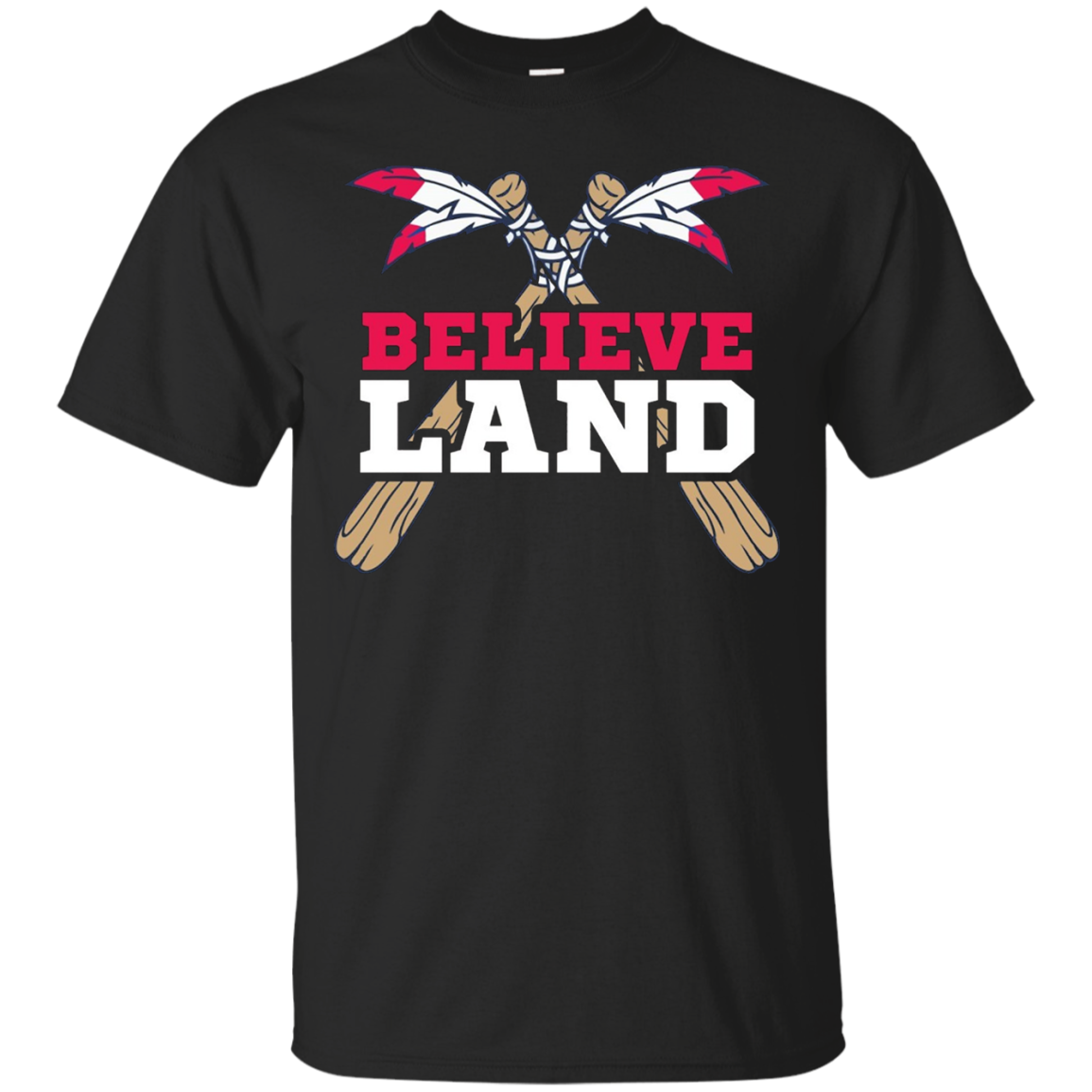 Believe Land Cleveland Baseball T-Shirt