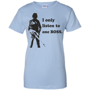 I only listen to one boss Shirt-funny music shirts