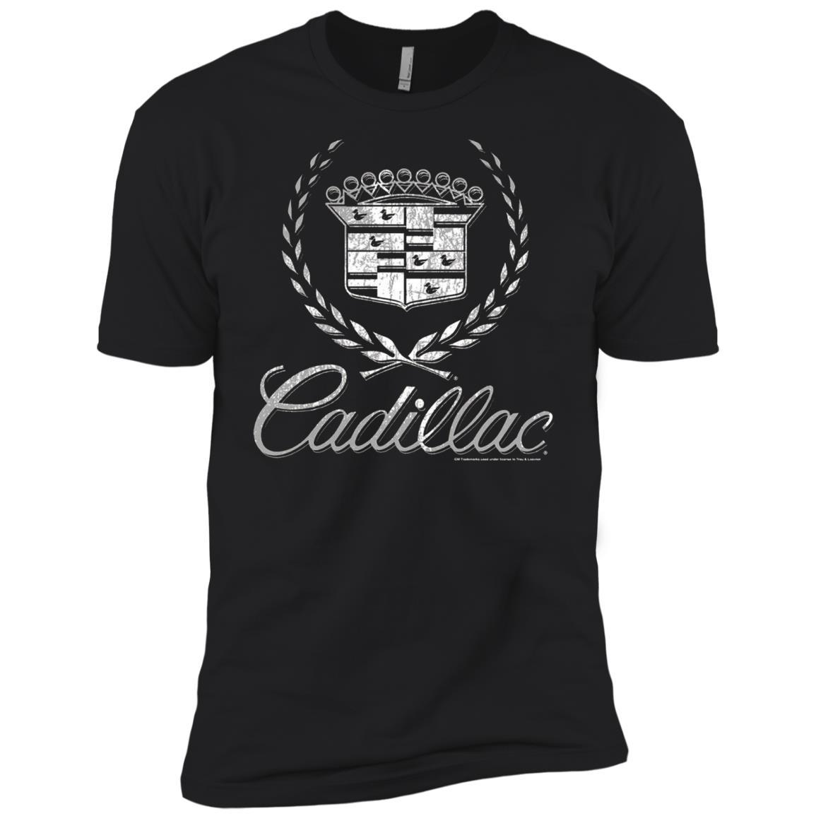 Cadillac Logo T-Shirt Classic Look - Short Sleeve T-Shirt Style / Color / Size